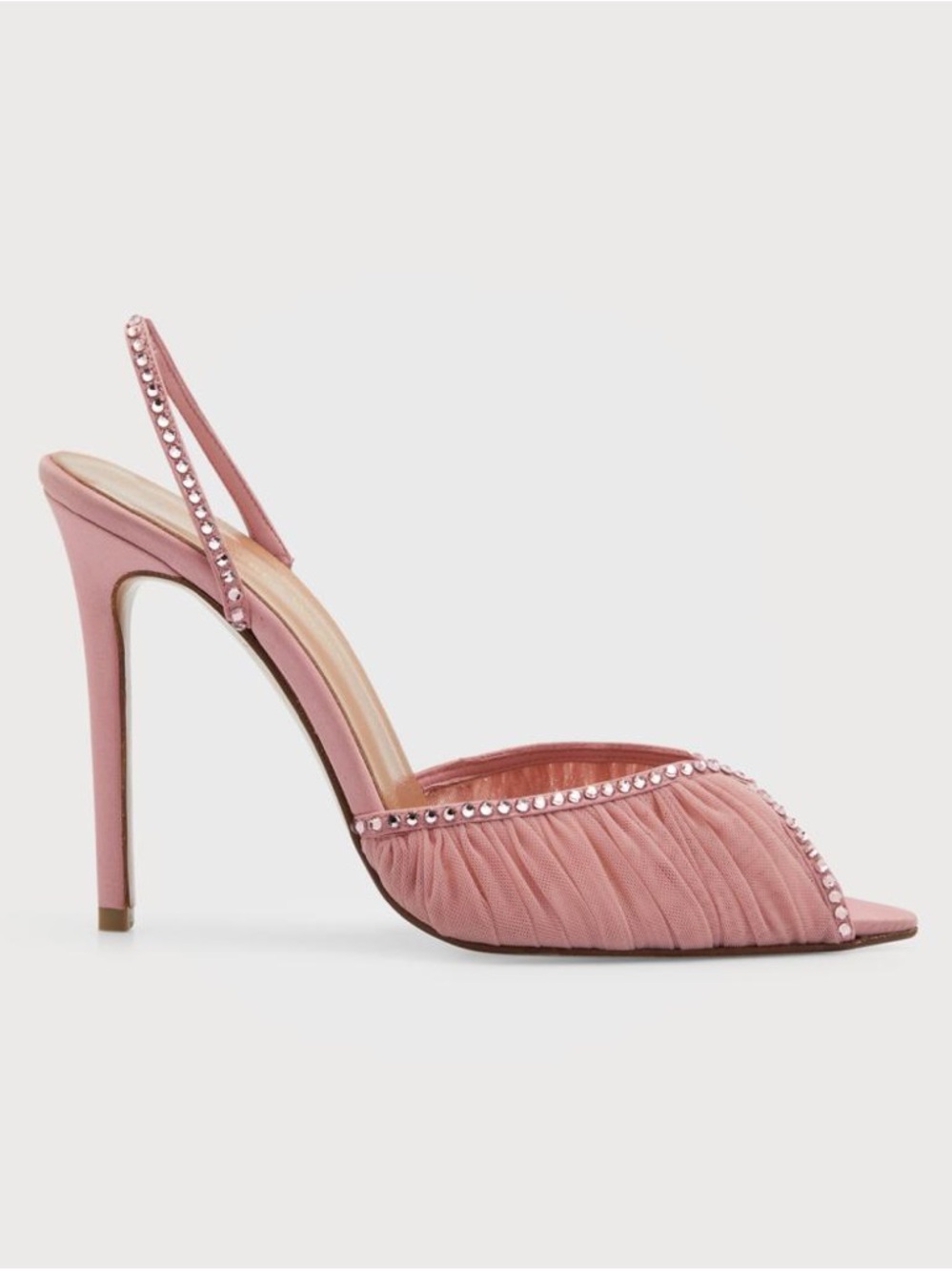 Andrea Wazen
Katy Tulle Embellished Slingback Pumps
